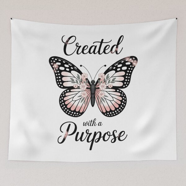 Item preview, Created With A Purpose Butterfly Floral designed and sold by HellD3vil-Art.