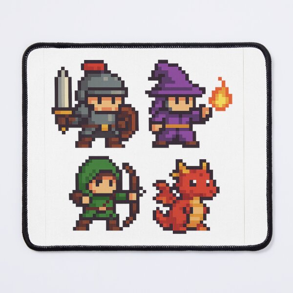 Item preview, Pixel RPG Heroes – Retro 16-Bit Adventure Characters designed and sold by ARTS KRM.