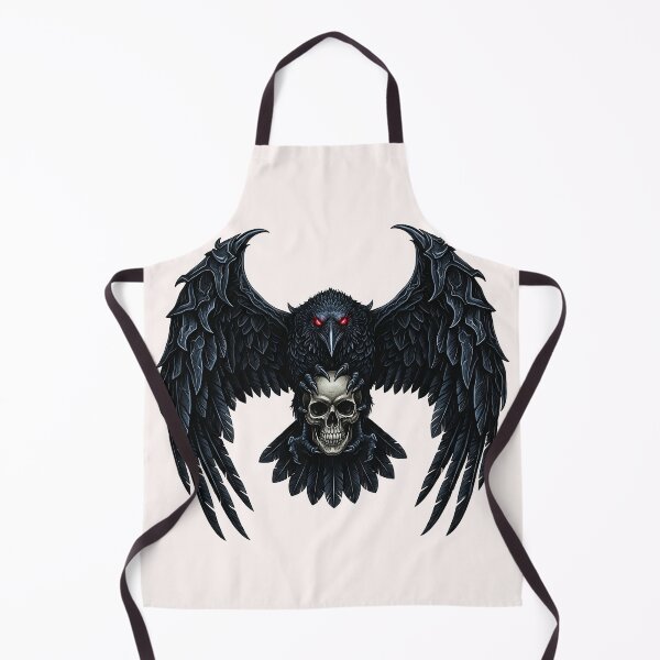 Item preview, Dark Raven with Skull Design designed and sold by El Hermano Gym.