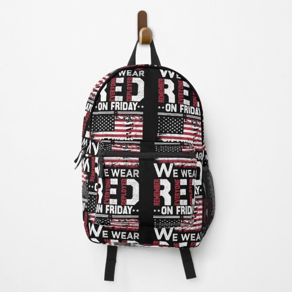 Item preview, On Friday We Wear Red Remember Everyone Deployed Veteran Day Essential 		 designed and sold by ojbirwnj41.