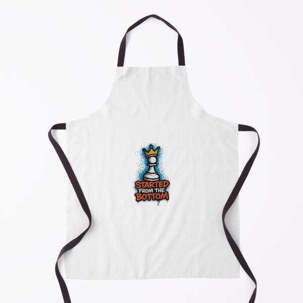 Item preview, Graffiti Crowned Pawn – Started From the Bottom designed and sold by BoldApparel.