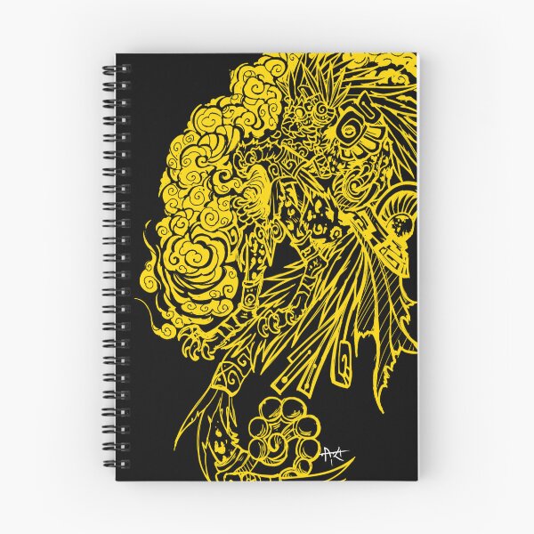 Item preview, yellow tezcatlipoca designed and sold by UrielCalavera.