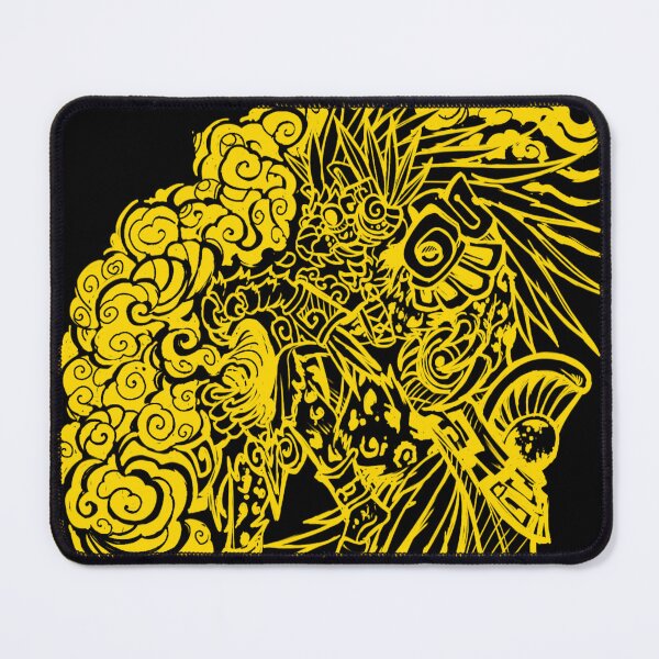 Item preview, yellow tezcatlipoca designed and sold by UrielCalavera.