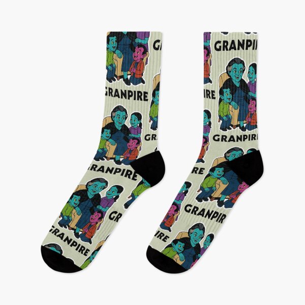 Item preview, Granpire – Funny Grandma Vampire with Kids Cartoon designed and sold by hangmeart.