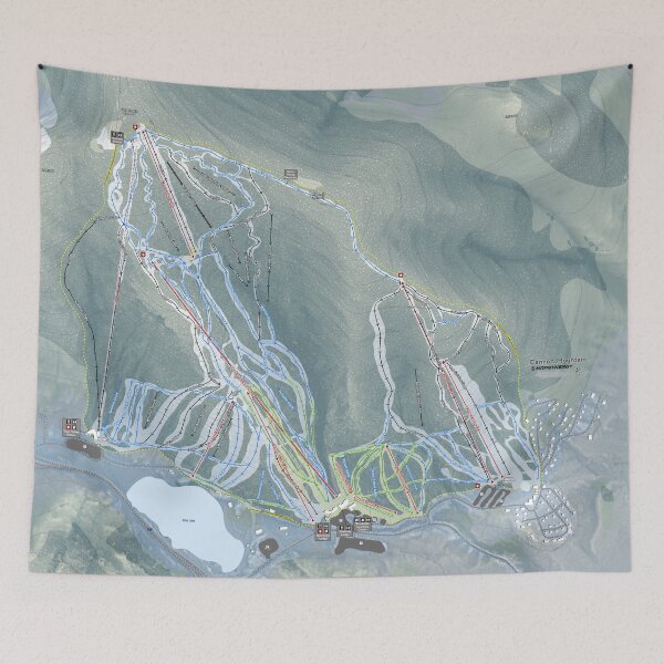 Item preview, Cannon Mountain Resort Trail Map designed and sold by Mapsynergy.
