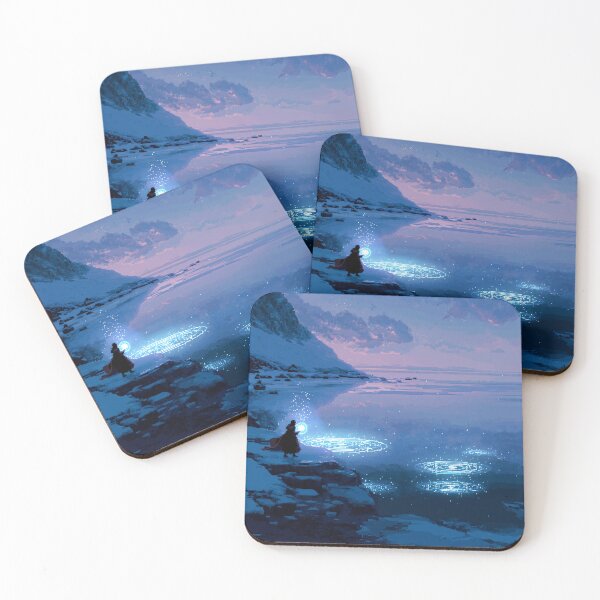Item preview, Mage by the Frozen Lake Pixel Art designed and sold by Rtymer.