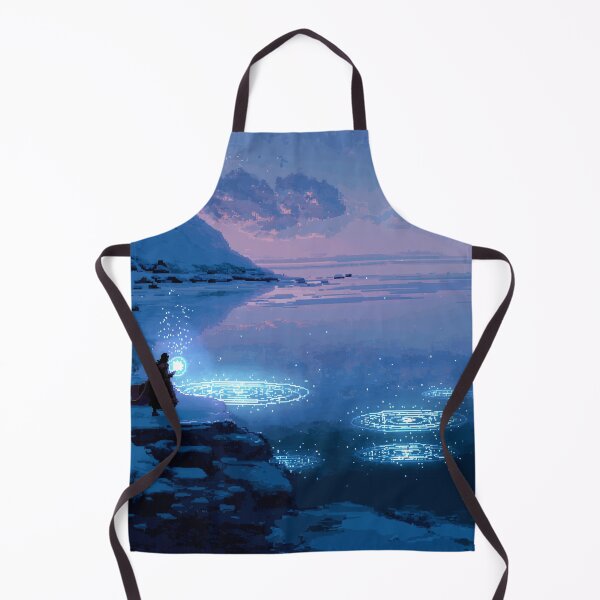 Item preview, Mage by the Frozen Lake Pixel Art designed and sold by Rtymer.