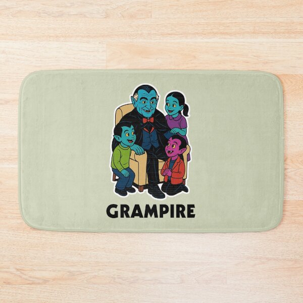 Item preview, Grampire – Funny Grandpa Vampire with Kids Cartoon designed and sold by hangmeart.