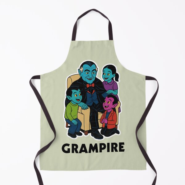 Item preview, Grampire – Funny Grandpa Vampire with Kids Cartoon designed and sold by hangmeart.