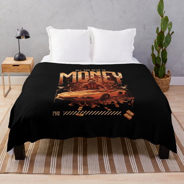 Item preview, Luxury Money Car Hustle T-Shirt | Motivational Streetwear designed and sold by SoulFlex.