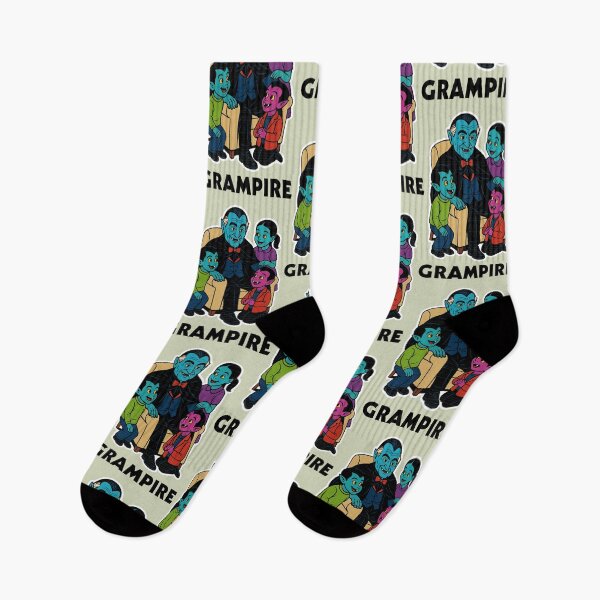 Item preview, Grampire – Funny Grandpa Vampire with Kids Cartoon designed and sold by hangmeart.