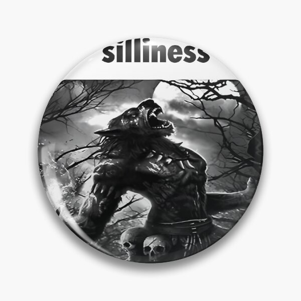 Item preview,  I Cannot Contain The Silliness Wolf Meme designed and sold by Timothykalski.