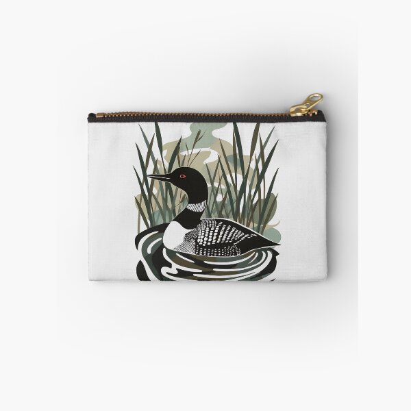 Item preview, Abstract Common Loon Collage Lake Nature Wildlife   designed and sold by TackyTime.