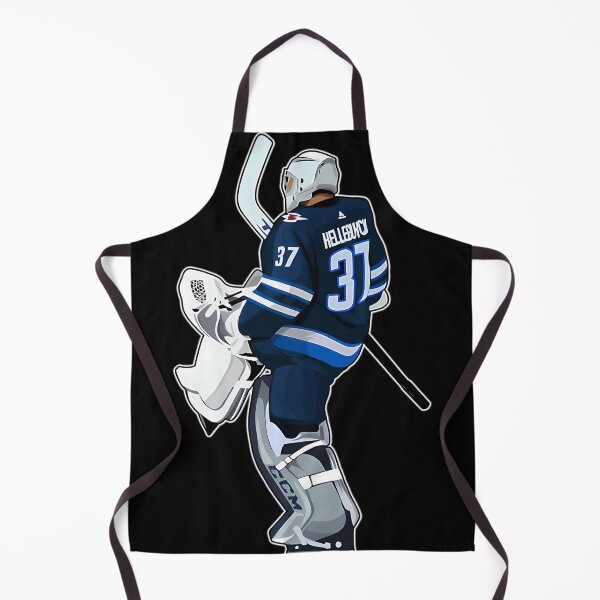 Item preview,  Connor Hellebuyck Goaltender Celebrates designed and sold by WIEMICHAEL.