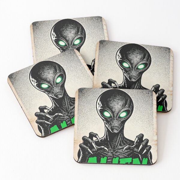 Item preview, Retro poster Alien monster designed and sold by OniricaDesign.