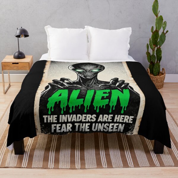 Item preview, Retro poster Alien monster designed and sold by OniricaDesign.