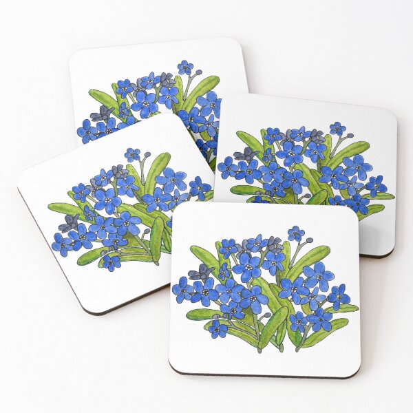 Item preview, Forget Me Nots  designed and sold by thetinytortoise.