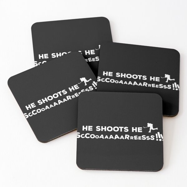 Item preview, He Shoots He Sccooaaaaarreesss designed and sold by WIEMICHAEL.