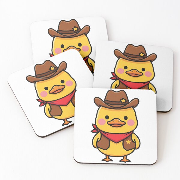 Item preview, Cute Cowboy Duck Western Star designed and sold by k3rstman1.