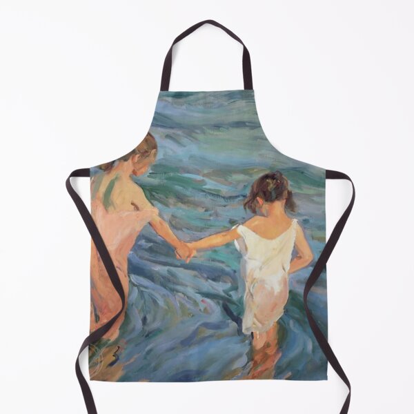 Item preview, Joaquin Sorolla - Children in the sea Sticker designed and sold by Art Outlaws.
