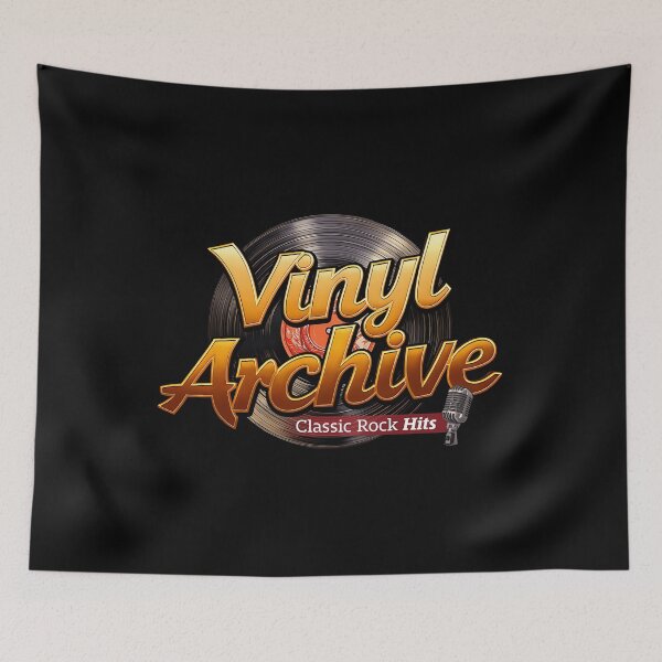 Item preview, Vinyl Archive Logo With Tagline designed and sold by BetsyCartwrig.