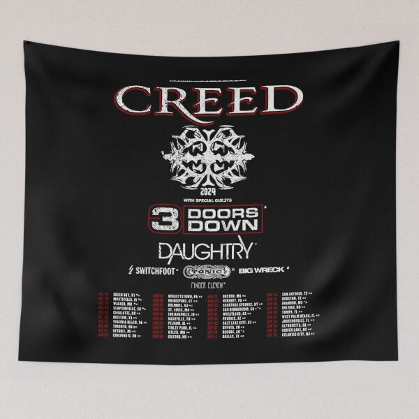 Item preview, Creed Band 2024 Tour Summer designed and sold by BetsyCartwrig.