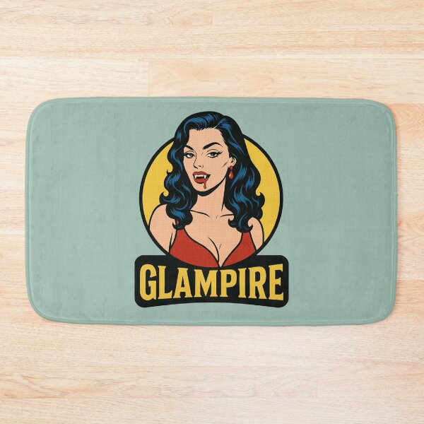 Item preview, Glampire – Glamorous Female Vampire Pop Art Design designed and sold by hangmeart.