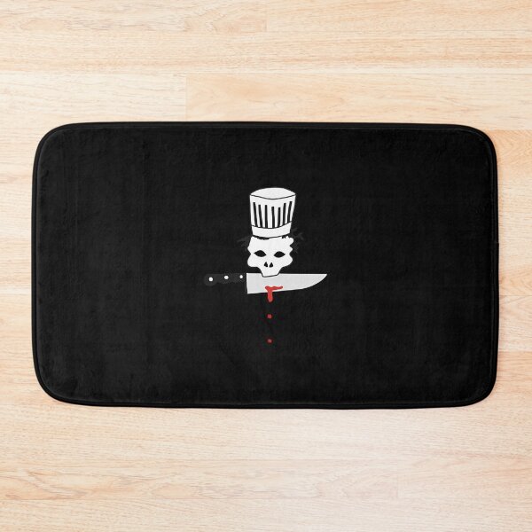 Item preview, Retro Chef Skull With Knife Anthony Bourdain's Emblem 	 	  	 designed and sold by pfjcslecaa22.
