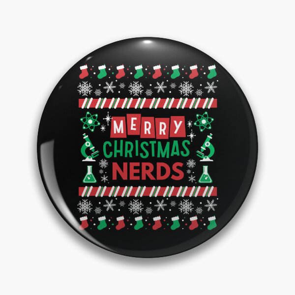 Item preview, Merry Christmas Nerds Science Laboratory Christmas Ugly Sweater | Laboratory Christmas | Laboratory Holiday Party | Christmas DNA | Science Ugly Christmas | Lab Ugly Sweater designed and sold by jadedscientist.