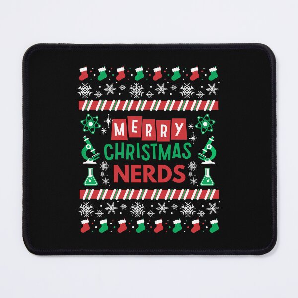 Item preview, Merry Christmas Nerds Science Laboratory Christmas Ugly Sweater | Laboratory Christmas | Laboratory Holiday Party | Christmas DNA | Science Ugly Christmas | Lab Ugly Sweater designed and sold by jadedscientist.
