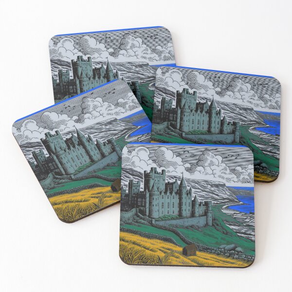 Item preview, Serene Strongholds Castles in Calm designed and sold by A Cozy Bundle.