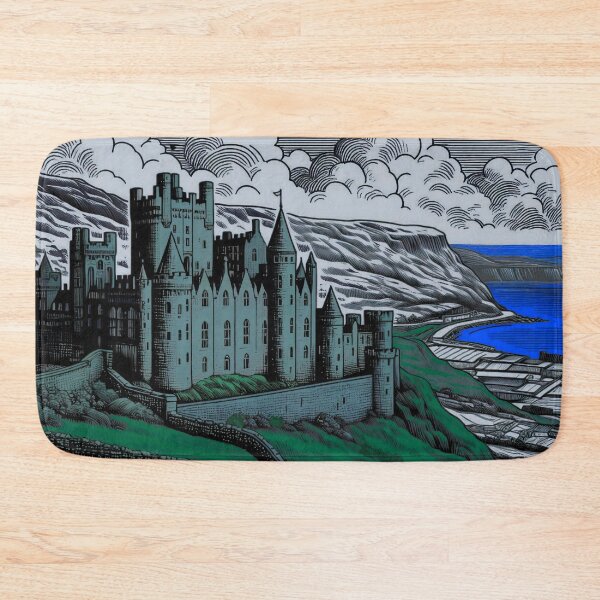 Item preview, Serene Strongholds Castles in Calm designed and sold by A Cozy Bundle.