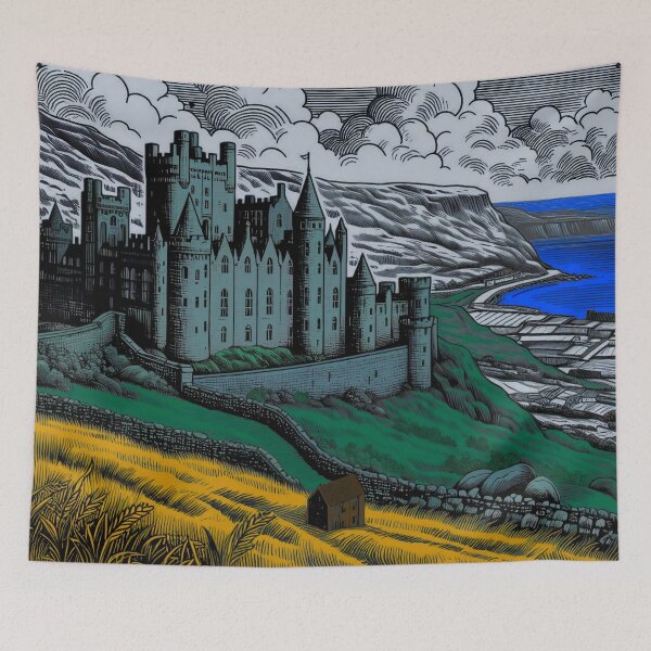 Item preview, Serene Strongholds Castles in Calm designed and sold by A Cozy Bundle.