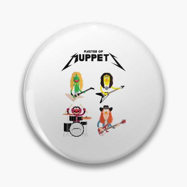 Item preview, Master Of Muppets - Muppets As Metallica Band Active designed and sold by Michaeltacke33.