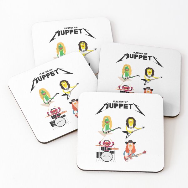 Item preview, Master Of Muppets - Muppets As Metallica Band Active designed and sold by Michaeltacke33.