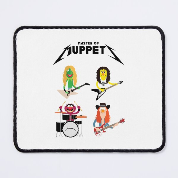 Item preview, Master Of Muppets - Muppets As Metallica Band Active designed and sold by Michaeltacke33.