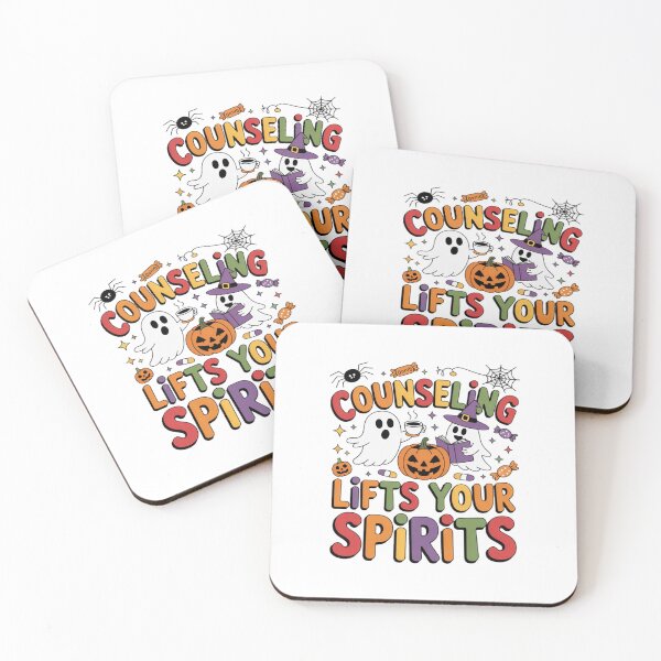 Item preview, Counseling Lifts Your Spirits School Counsel Halloween designed and sold by CraftyCuttable.