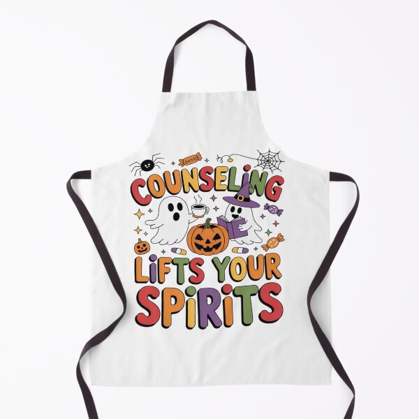 Item preview, Counseling Lifts Your Spirits School Counsel Halloween designed and sold by CraftyCuttable.