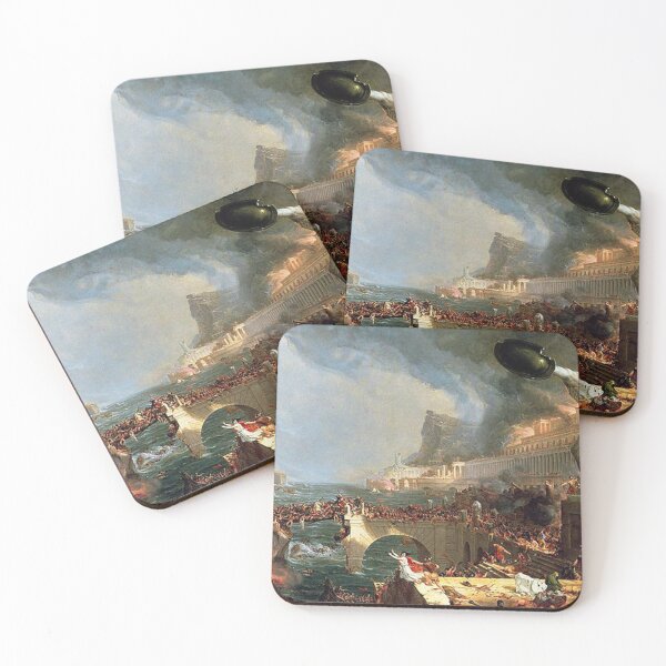 Item preview, The Course of Empire: Destruction — Thomas Cole (1836) designed and sold by Art Outlaws.