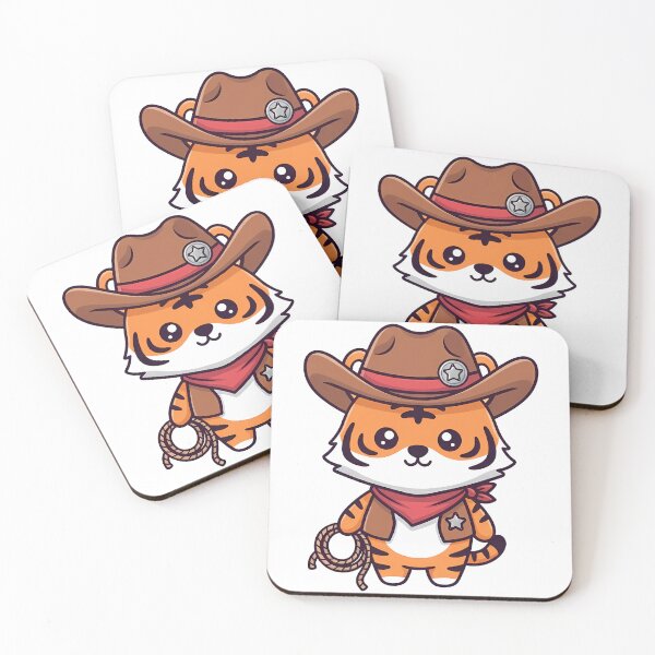 Item preview, Wild West Tiger Cowboy designed and sold by k3rstman1.