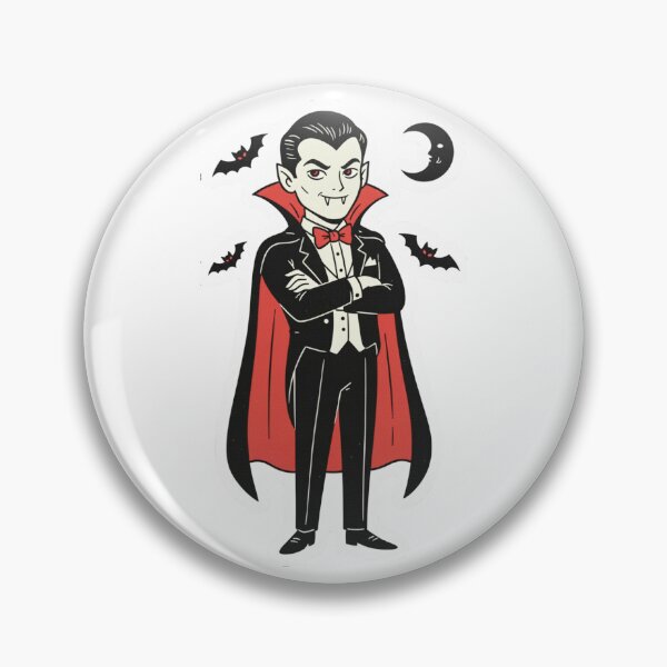 Item preview, Vampiro retro designed and sold by Homelesssquid's Stickers & More.