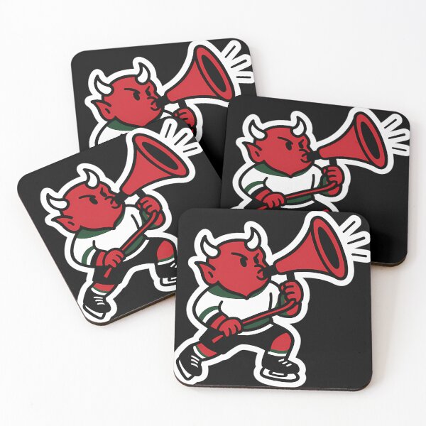 Item preview,  New Jersey Devils Goal Horn Blast Sticker  Devil In The Details Edition designed and sold by WIEMICHAEL.