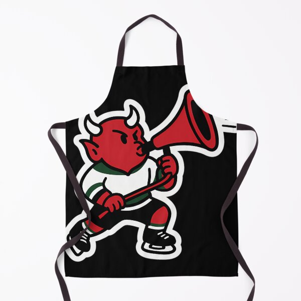 Item preview, New Jersey Devils Goal Horn Blast Sticker Devil In The Details Edition designed and sold by WIEMICHAEL.