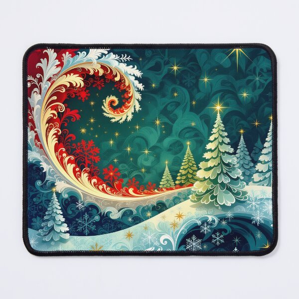 Item preview, Christmas Magic Factual Swirl designed and sold by Sharon Schwalbe.