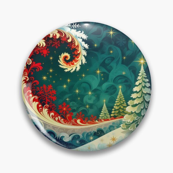 Item preview, Christmas Magic Factual Swirl designed and sold by Sharon Schwalbe.