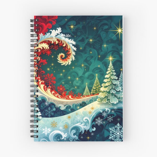 Item preview, Christmas Magic Factual Swirl designed and sold by Sharon Schwalbe.