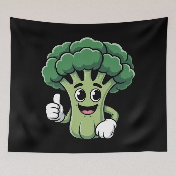 Item preview, Broccoli Healthy Eaters designed and sold by Moon-Ape.