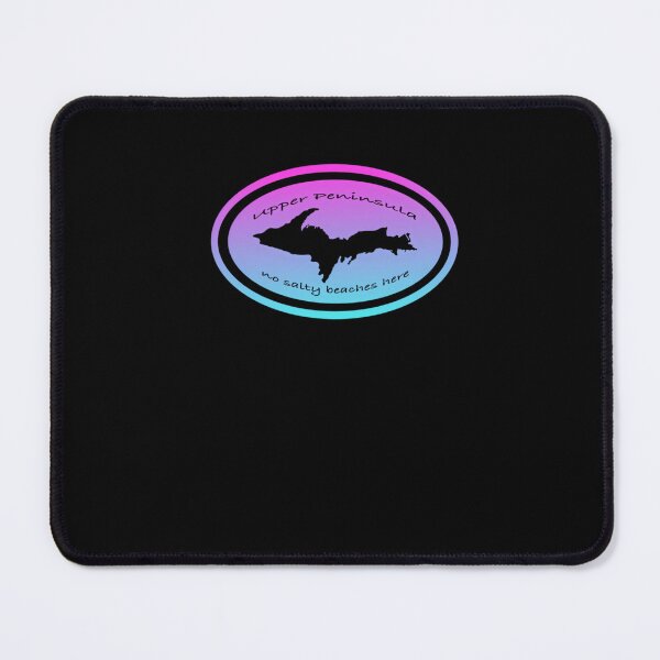 Item preview, UP Upper Peninsula NO SALTY BEACHES HERE Ombre Graphic Yooper 906  	 designed and sold by wsvzzfxzwad89.