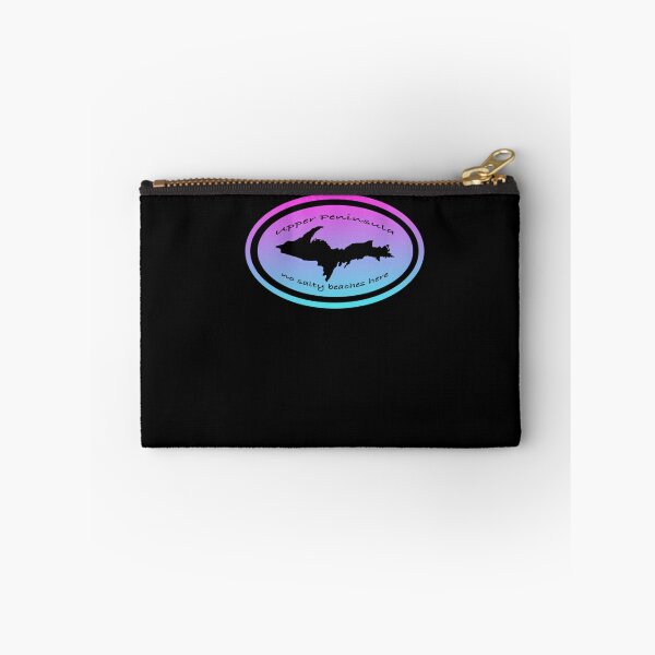 Item preview, UP Upper Peninsula NO SALTY BEACHES HERE Ombre Graphic Yooper 906  	 designed and sold by wsvzzfxzwad89.