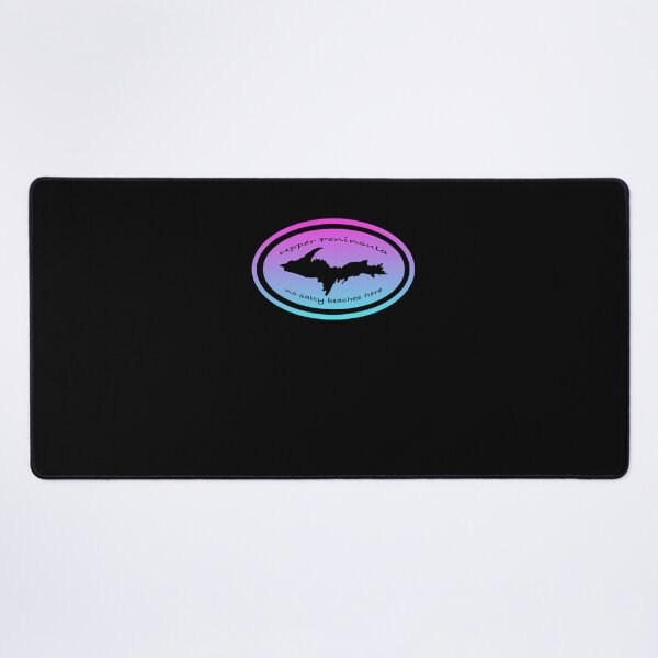 Item preview, UP Upper Peninsula NO SALTY BEACHES HERE Ombre Graphic Yooper 906  	 designed and sold by wsvzzfxzwad89.